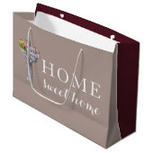 Home Gift Bag Groot Cadeauzakje (Voorkant Gekanteld)