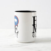 HOME Gillette WY 15oz Tweekleurige Koffiemok (Center)