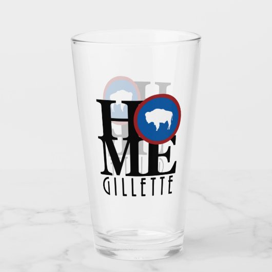 HOME Gillette Wyoming Glas (Voorkant)