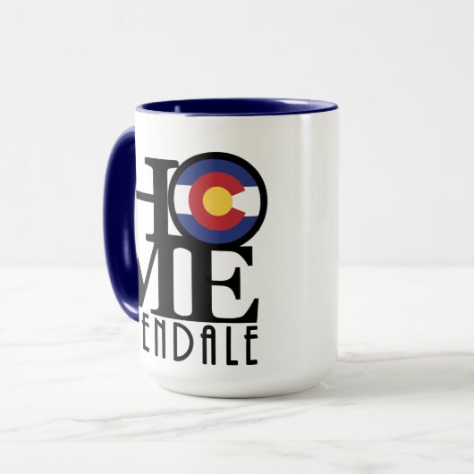 HOME Glendale CO 15oz Mok (Voorkant links)