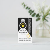 Home Gloeilampschakelaar Elektrisch Visitekaartje (Staand voorkant)