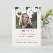Home Going Viering van het Leven Uitvaartdienst (Staand voorkant)