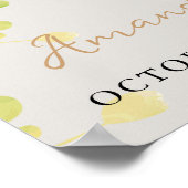 Home Going Viering van het Leven Uitvaartdienst Poster (Hoek)