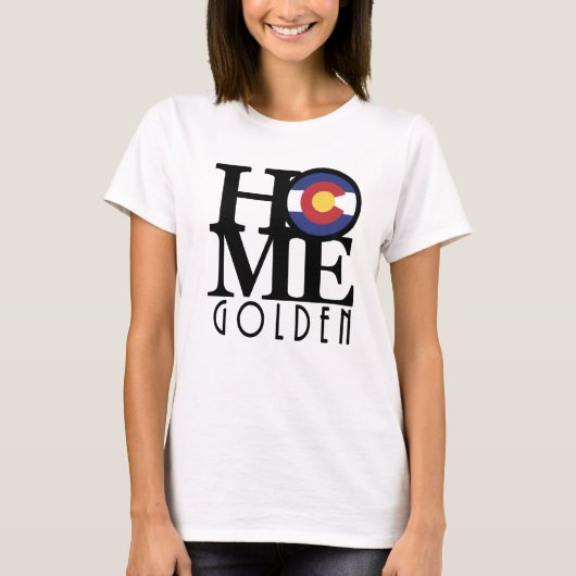 HOME Golden Colorado T-shirt (Voorkant)