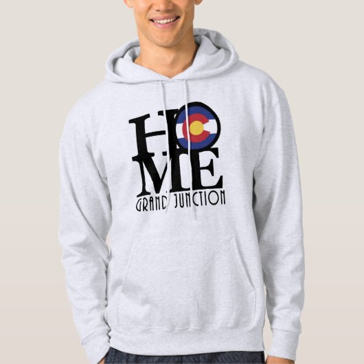 HOME Grand Junction Colorado Hoodie (Voorkant)