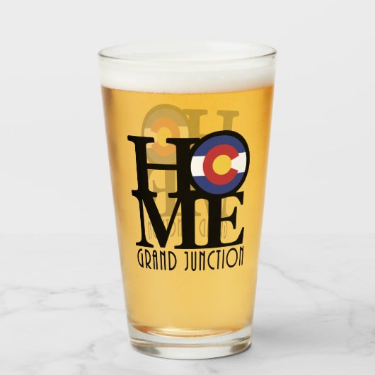 HOME Grand Junction Glas (Voorkant gevuld)