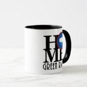 HOME Green River 11oz Mok (Voorkant rechts)
