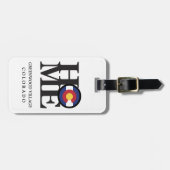 HOME Greenwood Village Colorado Bagagelabel (Voorkant horizontaal)