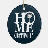 HOME Grenville South Carolina Keramisch Ornament (Links)
