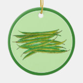 Home Groene bonen Groenten Ingeblikt door Keramisch Ornament (Voorkant)
