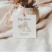 Home Grown Cutie Baby shower Bedankjes Labels