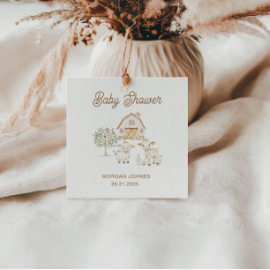 Home Grown Cutie Baby shower Bedankjes Labels