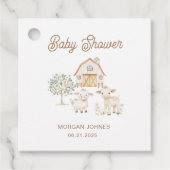 Home Grown Cutie Baby shower Bedankjes Labels (Voorkant)