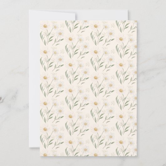 Home Grown Cutie Baby shower Bedankt Card (Achterkant)