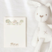 Home Grown Cutie Baby shower Bedankt Card