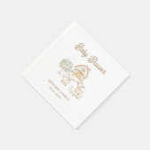 Home Grown Cutie Baby shower Servet (Hoek)