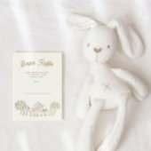 Home Grown Cutie Luier Raffle Ticket Kaart