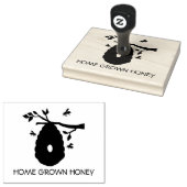 HOME GROWN HONEY | Honingbedrijf Rubberstempel (Gestempeld)
