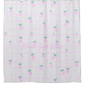 Home Grown Pineapples Douchegordijn (Voorkant)