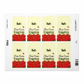 Home Grown Tomatoes Eigen label (Full Sheet)