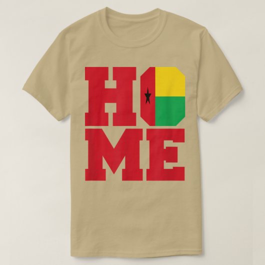 HOME Guinee-Bissau T-shirt (Design voorkant)