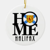 HOME Halifax Nova Scotia Keramisch Ornament (Voorkant)