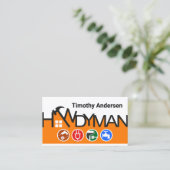Home Hammer Handyman Signage Visitekaartje (Staand voorkant)