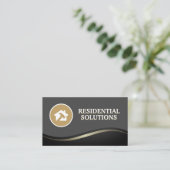 Home Hammer Logo | Bouw Visitekaartje (Staand voorkant)