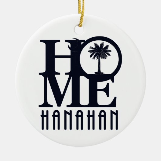 HOME Hanahan Keramisch Ornament (Voorkant)