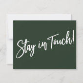 Home-handschrift Evergreen Kaart (Achterkant)