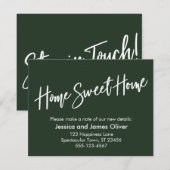 Home-handschrift Evergreen Kaart (Voorkant / Achterkant)