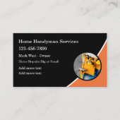 Home Handyman Diensten Modern Visitekaartje (Voorkant)