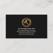 Home Handyman Repair Tools Building Visitekaartje (Achterkant)