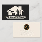 Home Handyman Tools Silhouette Visitekaartje (Voorkant / Achterkant)