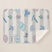 Home Harmony Veelkleurige Kleine Sherpa Deken (Voorkant (horizontaal))