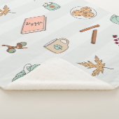 Home Harmony Veelkleurige Kleine Sherpa Deken (3/4)