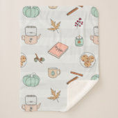 Home Harmony Veelkleurige Kleine Sherpa Deken (Voorkant)