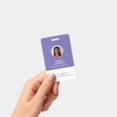 Home Health Aide Certified Nurse Aide Photo ID Badge (Handheld)