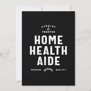 Home Health Aide Job Title Cadeau Kaart