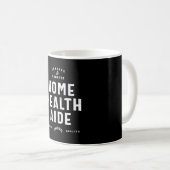 Home Health Aide Job Title Cadeau Koffiemok (Voorkant rechts)