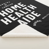 Home Health Aide Job Title Cadeau Sherpa Deken (3/4)