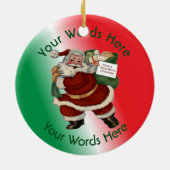 Home Health Care Worker Shield Custom Keramisch Ornament (Achterkant)