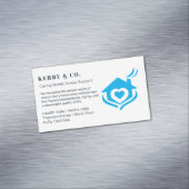 Home Help Visitekaartje – Professioneel & zorgzaam Magnetisch Visitekaartje (Voorbeeld)