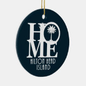 HOME Hilton Head Island Keramisch Ornament (Rechts)