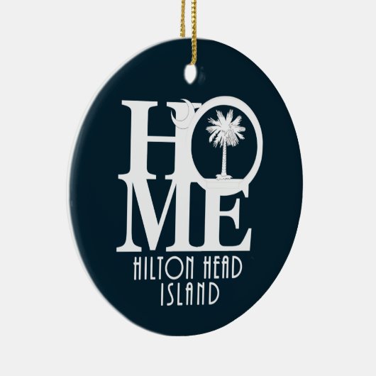 HOME Hilton Head Island Keramisch Ornament (Rechts)