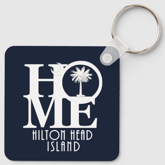 HOME Hilton Head Island Sleutelhanger (Achterkant)