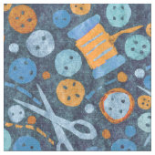 Home Hobby Seft Craft Paper Collage Pattern Blue Stof (Close Up)