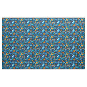 Home Hobby Seft Craft Paper Collage Pattern Blue Stof (Yard (91,4 cm))