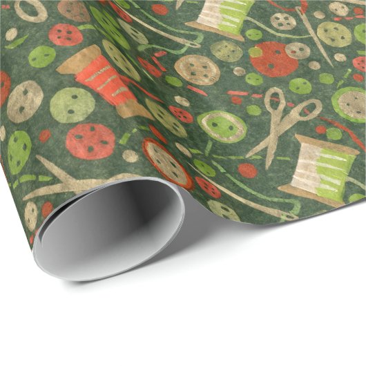Home Hobby Seing DIY Paper Collage Patroon Green Cadeaupapier (Rol Hoek)
