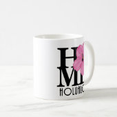 HOME Holualoa roze 11oz Koffiemok (Voorkant rechts)